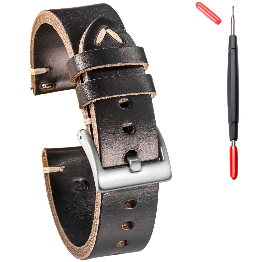 Suede Strap Watch - Hemsut Ngựa Hông Dây Da Ban