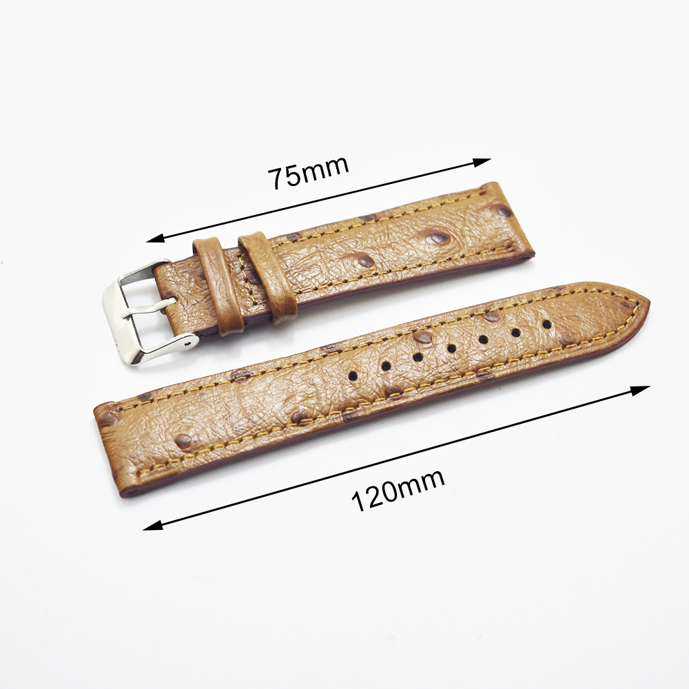 Handmade Ostrich Pattern Leath - đánh giá và giá Curved Spring Bar