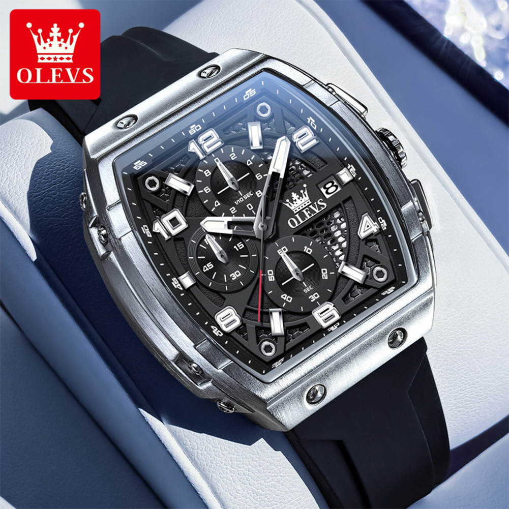 OLEVS Men Watches 2976 Luxury  - đánh giá và giá Cartier Watch Tank