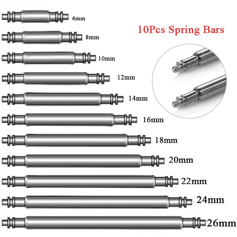 6mm 7mm 8mm 9mm 10mm 11mm 12mm - đánh giá và giá Curved Spring Bar