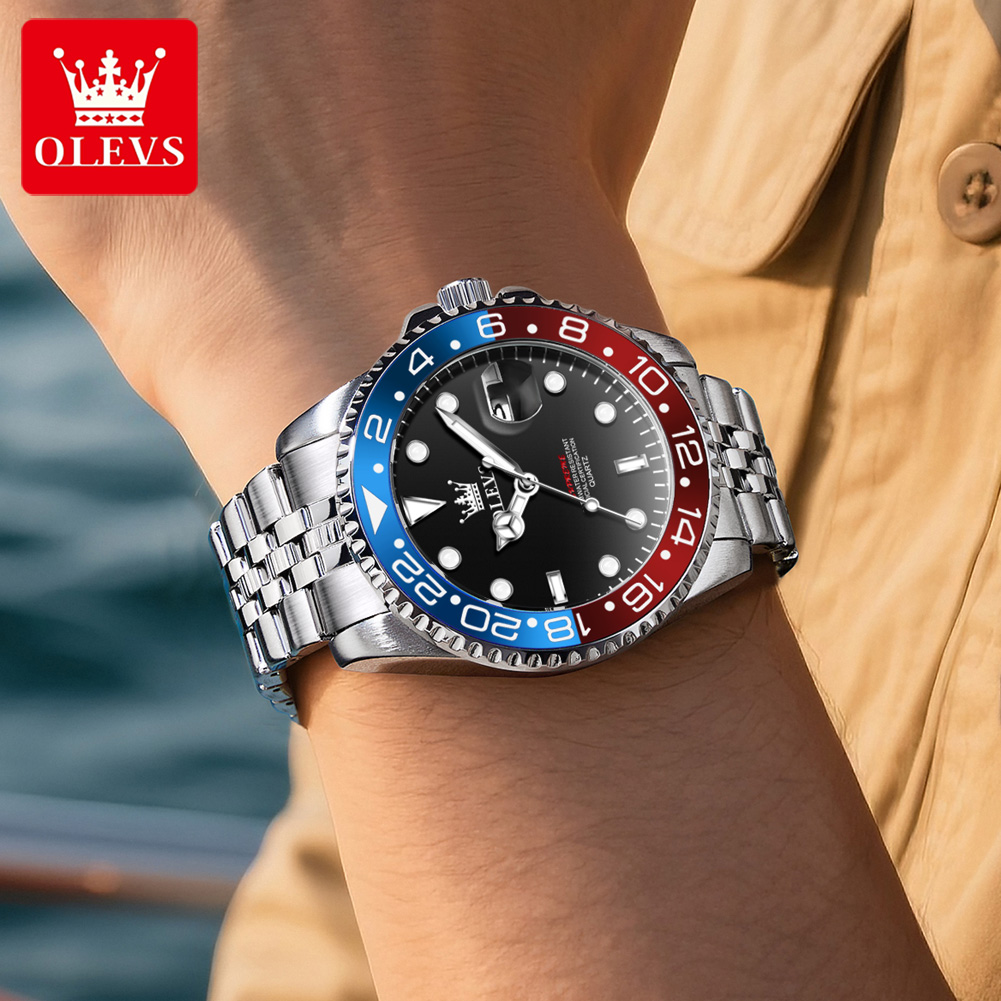 OLEVS Original Men's Stainless - đánh giá và giá Cartier Watch Tank