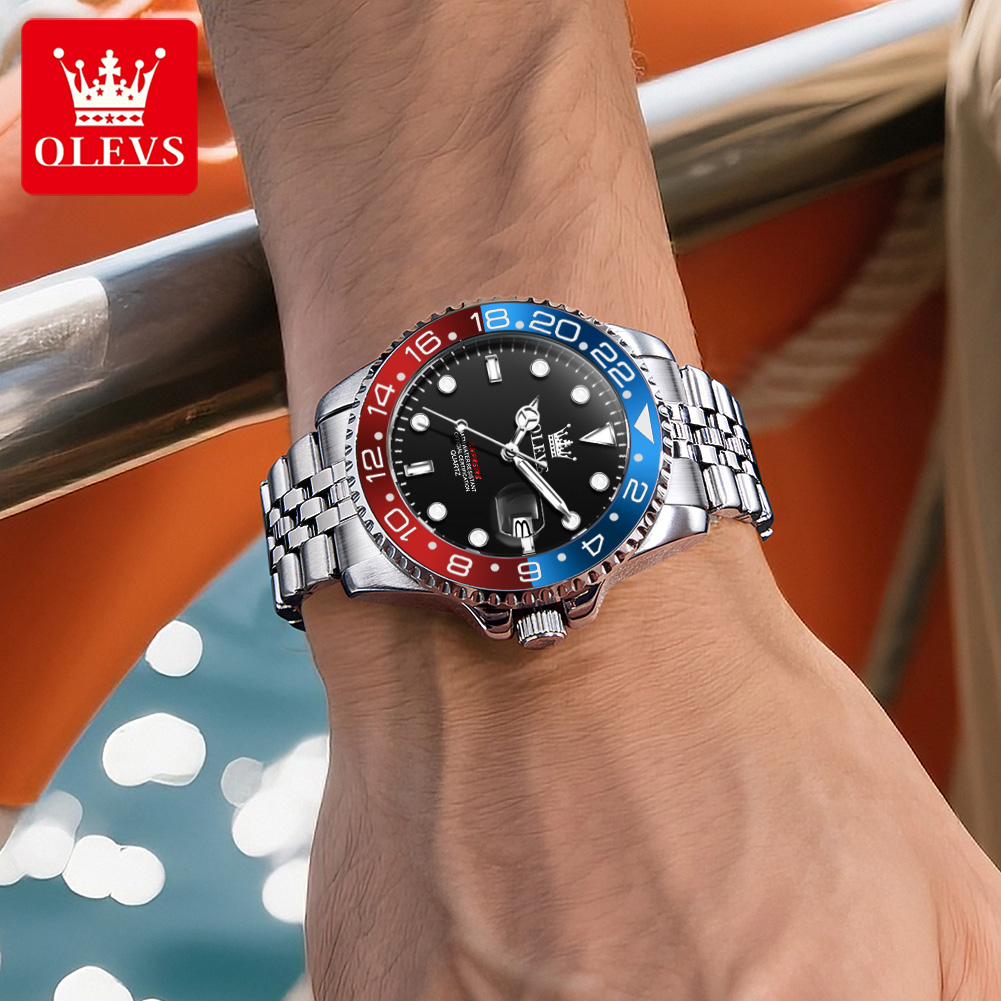 OLEVS Original Men's Stainless - đánh giá và giá Cartier Watch Tank