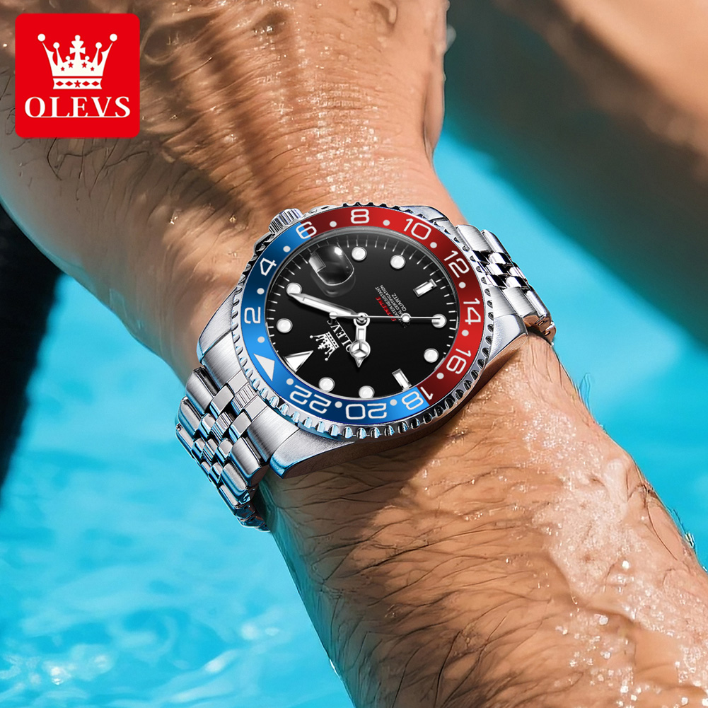 OLEVS Original Men's Stainless - đánh giá và giá Cartier Watch Tank