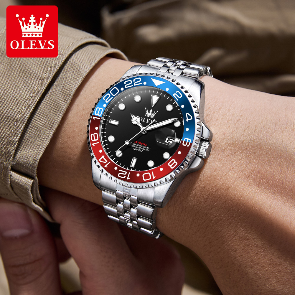 OLEVS Original Men's Stainless - đánh giá và giá Cartier Watch Tank