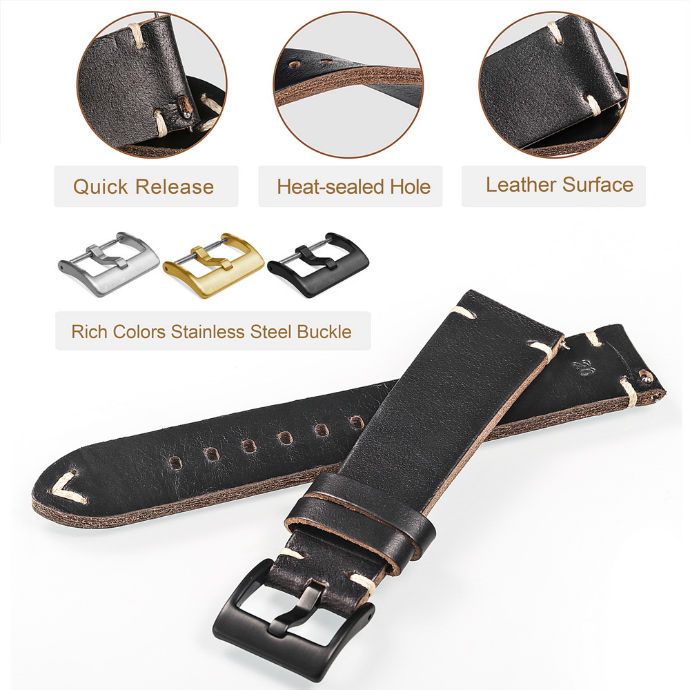 Hemsut Ngựa Hông Dây Da Ban Nh - đánh giá và giá Suede Strap Watch