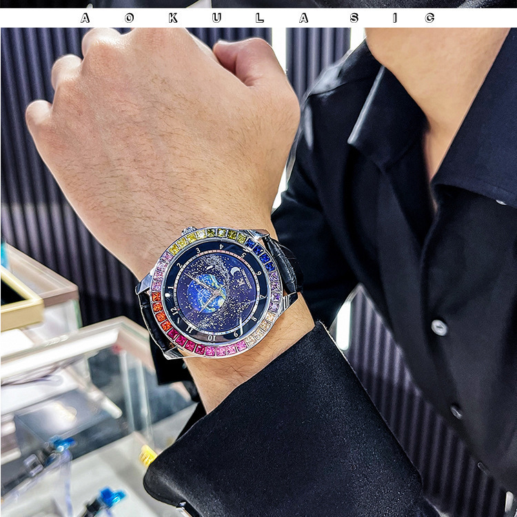 Luxury Sapphire Men's Automati - đánh giá và giá Omega Watch Constellation