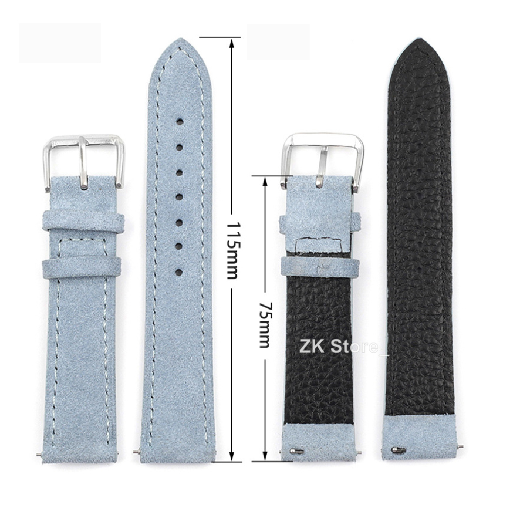 Vintage Suede 18mm Leather Wat - đánh giá và giá Suede Strap Watch